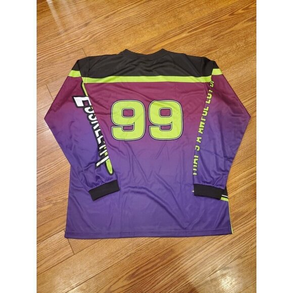 Thats A Awful Lot Of Cough Syrup Men's Sz XXL Moto Style Jersey Shirt Desto Dubb - Picture 9 of 9